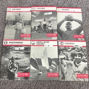 Boy Scouts of America Merit Badge Booklets -  (Set of 6)